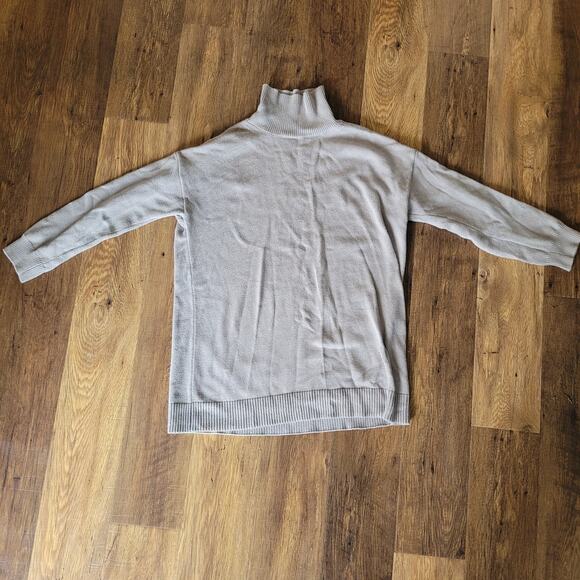 Melrose and Market Womens Gray Sweater Size Medium Oversized Mock Neck - Picture 12 of 12